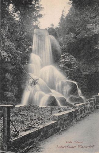 Sächs. Schweiz Lichtenhainer Wasserfall ngl 191.473