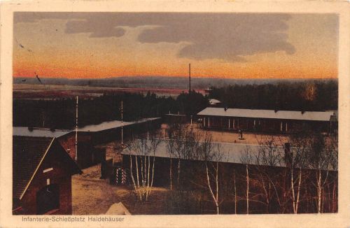 Zeithain Infantrie-Schießplatz Heidehäuser feldpgl1915 191.541