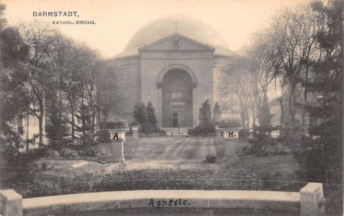 Darmstadt Kath. Kirche gl1909 191.588
