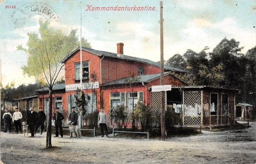 Darmstadt Truppenübungsplatz Kommandanturkantine feldpgl1917 191.601