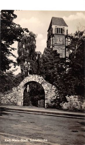 Karl-Marx-Stadt Schloßkirche ngl 192.386
