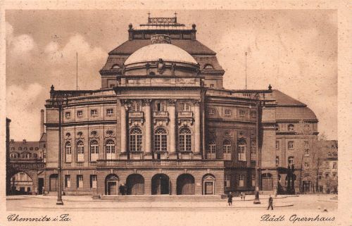 Chemnitz Opernhaus gl1928 192.636