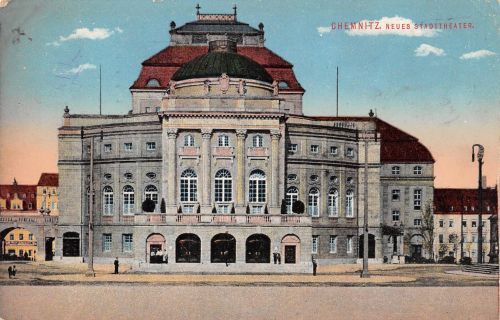 Chemnitz Neues Stadttheater gl1916 192.638