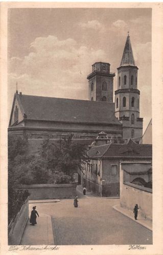 Zittau Die Johanniskirche gl1918 192.723