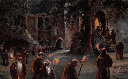 Oybin Ruine Mönchzug feldpgl1941 192.832