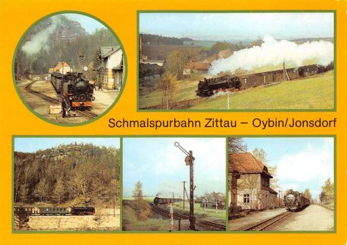 Oybin Mehrbildkarte Schmalspurbahn ngl 192.895