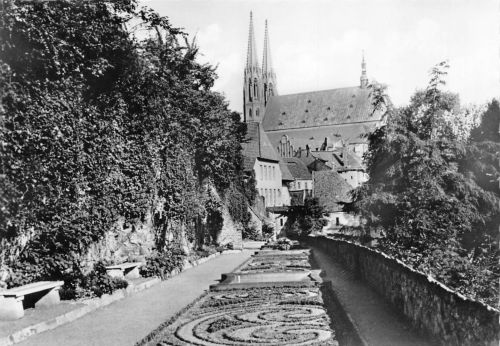 Görlitz Anlagen an der Ochsenbastei m. Peterskirche gl 193.018