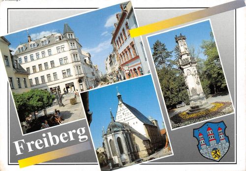 Freiberg (Sachsen) Mehrbildkarte Archivkarte ngl 193.216