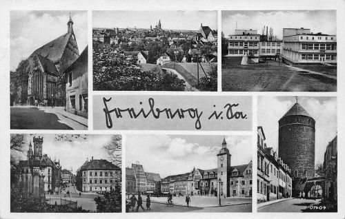 Freiberg (Sachsen) Mehrbildkarte feldpgl1940 193.224