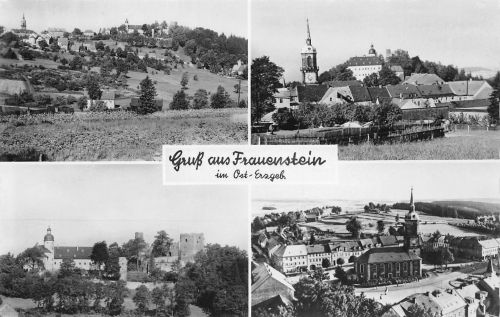 Frauenstein (Erzgebirge) Mehrbildkarte gl1966 193.284