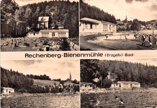 Rechenberg-Bienenmühle Mehrbildkarte gl1977 193.302