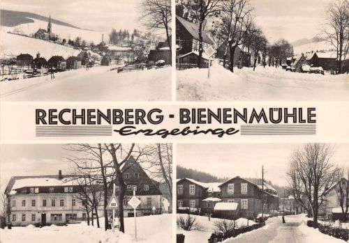 Rechenberg-Bienenmühle Mehrbildkarte gl1965 193.303