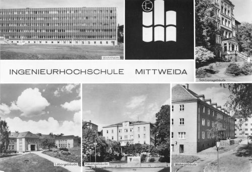 Mittweida in Sachsen Mehrbildkarte ngl 193.359
