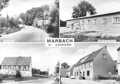 Marbach (Kr. Hainichen) Mehrbildkarte ngl 193.374
