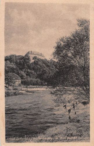 Frankenberg i.S. Schloß Sachsenburg gl1949 193.385