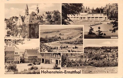 Hohestein-Ernstthal Mehrbildkarte gl1959 193.434