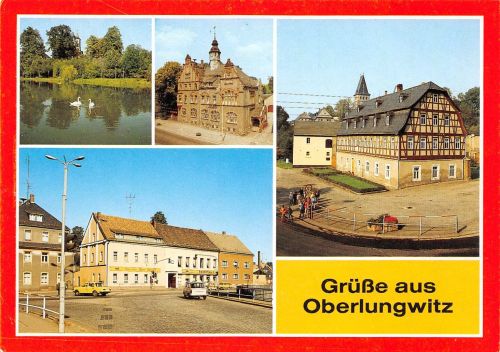 Oberlungwitz Mehrbildkarte Archivkarte ngl 193.447