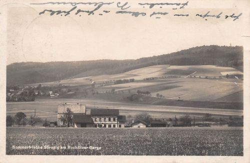 Sörnzig Gasthof Sörnzig, mit Posthilfstempel gl1938 193.480