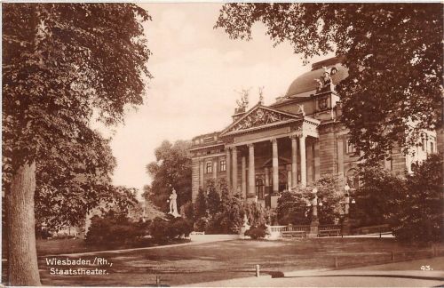 Wiesbaden Königl. Staatstheater gl1928 193.561