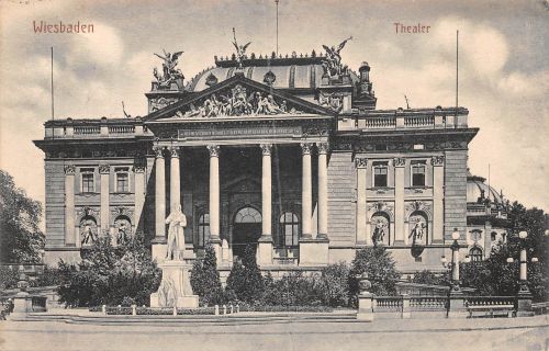 Wiesbaden Theater gl1913 193.562