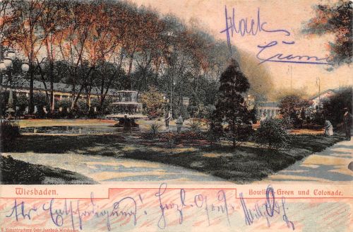 Wiesbaden Bowling Green Kurhaus Hoftheater gl1903 193.575