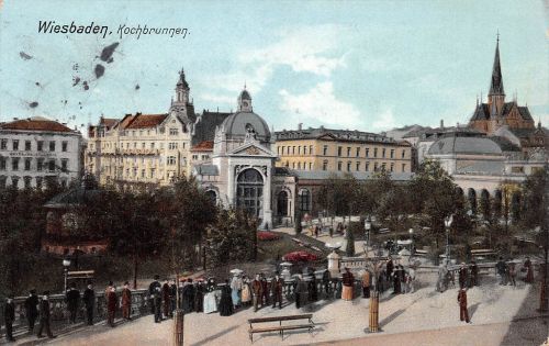 Wiesbaden Kochbrunnen gl1911 193.595