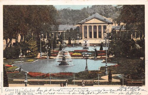 Wiesbaden Kurhaus mit Anlagen gl1903 193.640