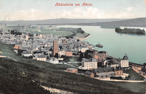 Rüdesheim a. Rhein Panorama gl1906 193.754