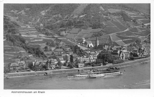 Assmannshausen a. Rhein Panorama ngl 193.841