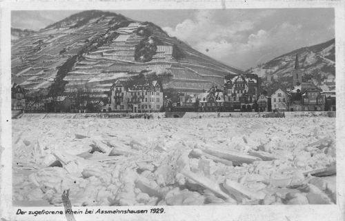 Assmannshausen a. Rhein Zugefrorener Rhein ngl 193.849