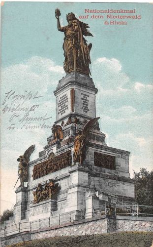 Rüdesheim a. Rhein Nationaldenkmal gl1911 193.859