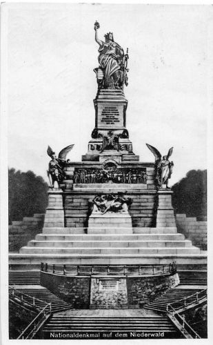 Rüdesheim a. Rhein Nationaldenkmal feldpgl1915 193.864