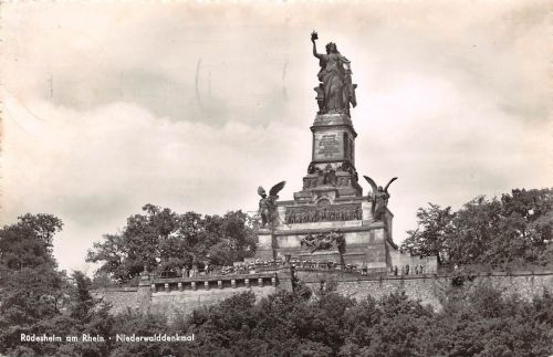 Rüdesheim a. Rhein Nationaldenkmal gl1957 193.869
