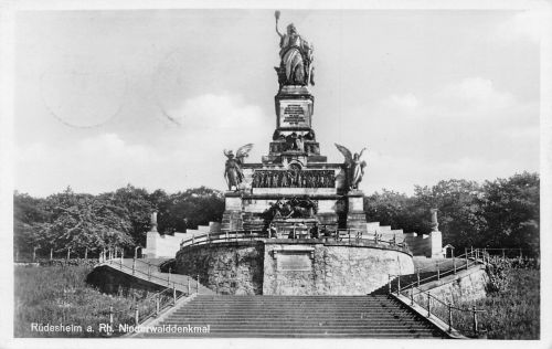 Rüdesheim a. Rhein Nationaldenkmal gl1938 193.870