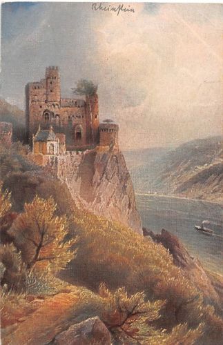 Schloß Rheinstein a.Rhein Panorama ngl 193.932