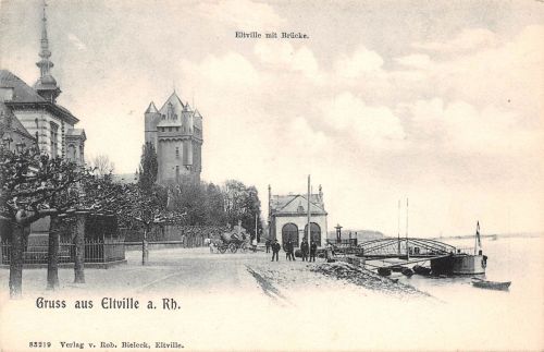 Eltville am Rhein mit Brücke ngl 193.977