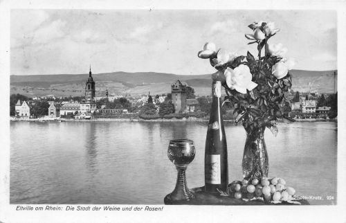 Eltville am Rhein Panorama gl1942 193.979