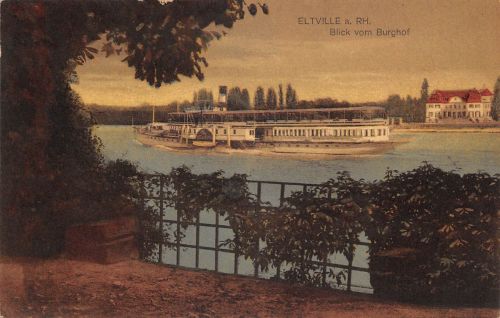 Eltville am Rhein Blick vom Burghof ngl 193.983