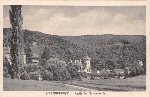 Schlangenbad i. T. Partie im Schweizertal ngl 193.991