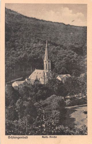 Schlangenbad i. T. Kath. Kirche ngl 194.000