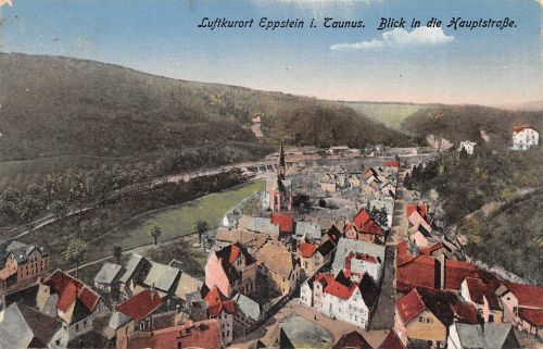 Eppstein i. Taunus Blick in die Hauptstraße gl1925 194.060