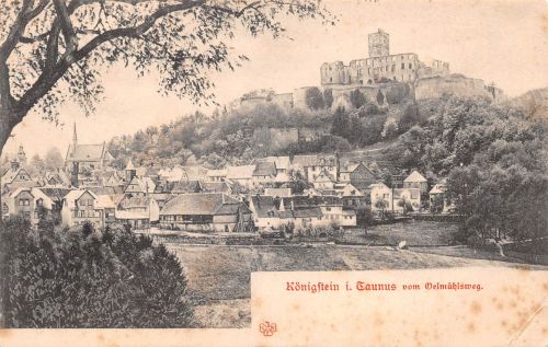 Königstein im Taunus Blick vom Oelmühlsweg ngl 194.079