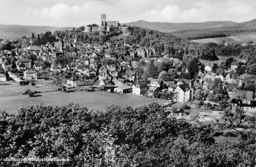 Königstein im Taunus Panorama gl1958 194.082