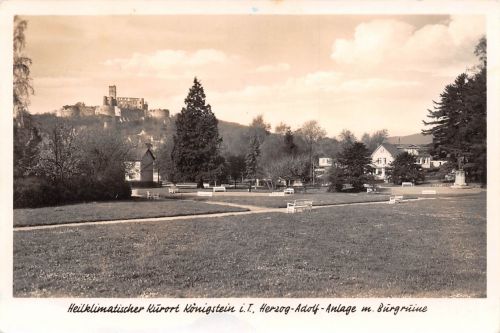 Königstein im Taunus Herzog-Adolf-Anlage gl1951 194.095