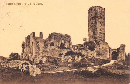 Königstein im Taunus Ruine gl1915 194.097