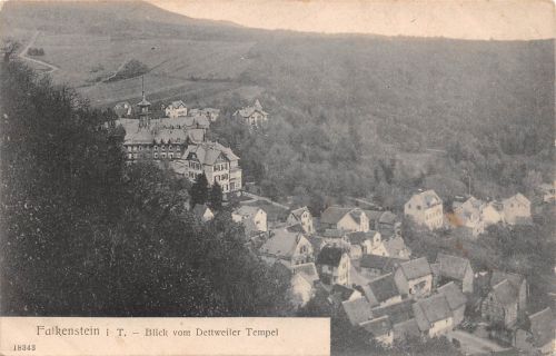 Falkenstein im Taunus Blick vom Dettweiler Tempel ngl 194.108