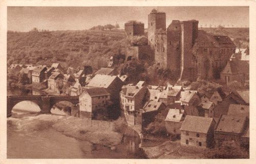 Runkel a.d. Lahn mit Burg gl1935 194.222