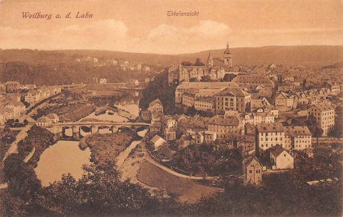 Weilburg a.d. Lahn Totalansicht ngl 194.234