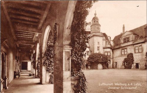 Weilburg a.d. Lahn Innerer Schloßhof gl1928 194.246