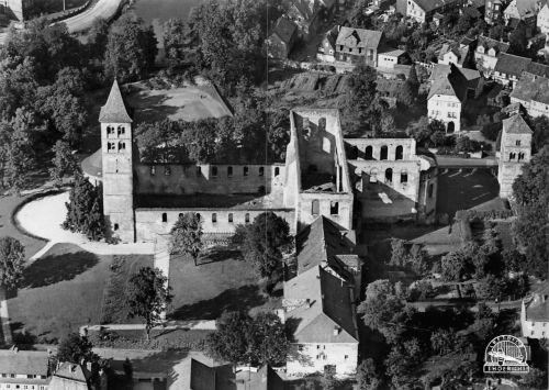 Hersfeld Blick auf die Stiftsruine ngl 194.777